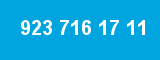 923 716 17 11